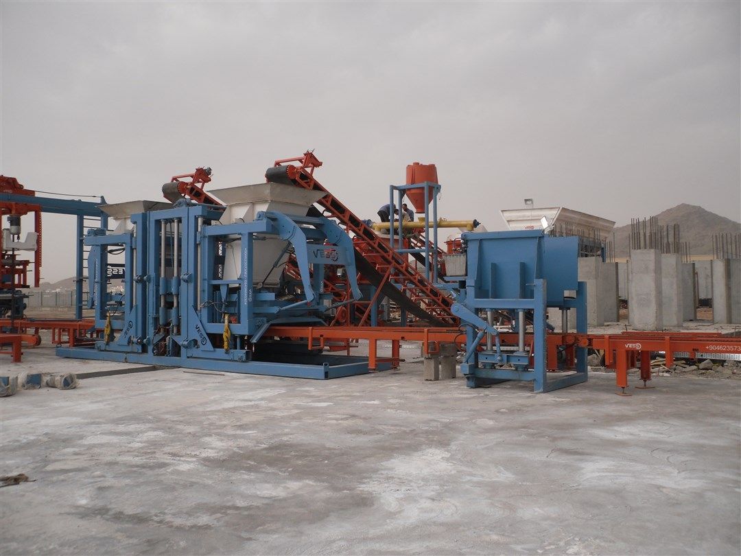 Paving Block Machines and Concrete Batching Plants in Georgia